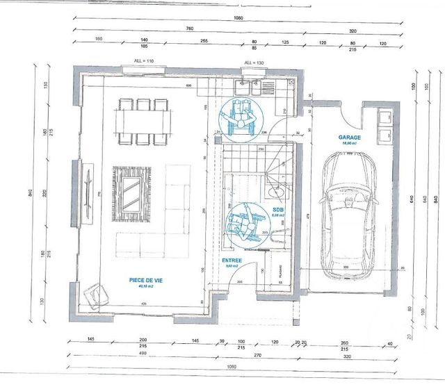 Maison à vendre - 4 pièces - 96,55 m2 - Les Avenieres Veyrins Thuellin - 38 - RHONE-ALPES